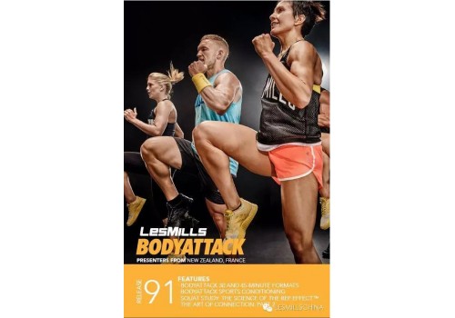 BODY ATTACK 91 VIDEO+MUSIC+NOTES